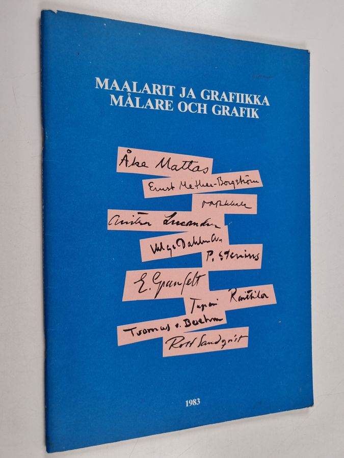 Maalarit ja grafiikka = Målare och grafik