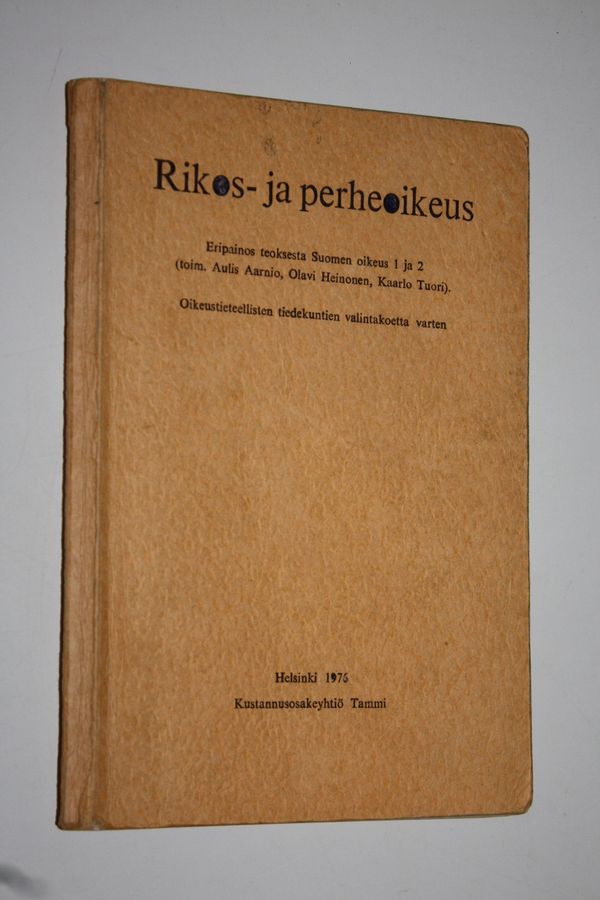 Rikos- ja perheoikeus