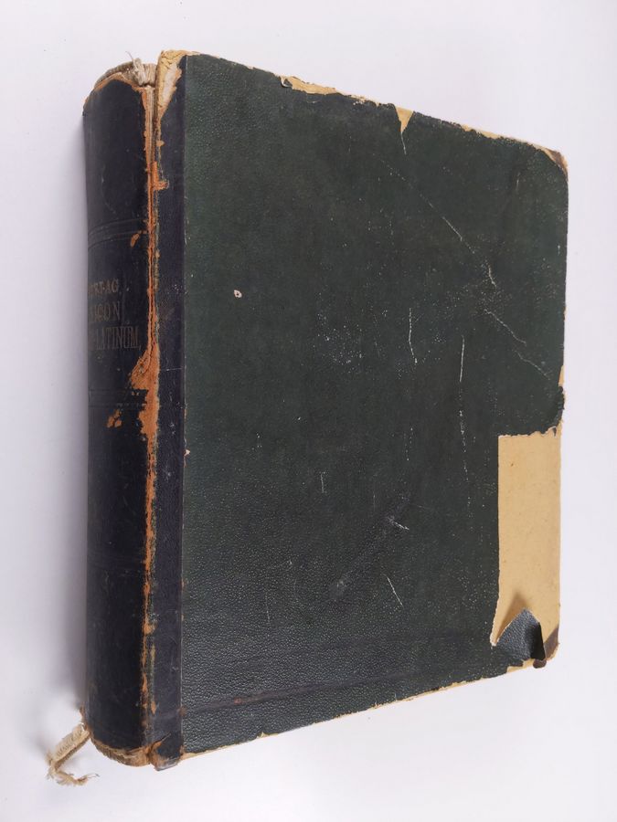 Georg Wilhelm Freytag : Lexicon Arabico-Latinum ex opere suo maiore in usum tironum