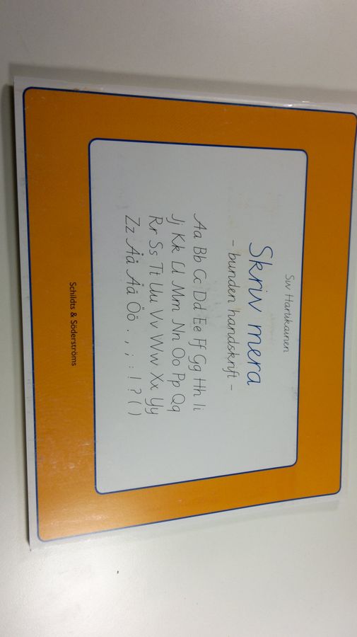 Siv Hartikainen : Skriv mera : bunden handskrift