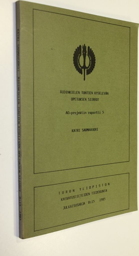 Äidinkielen tuntien kyselevän opetuksen siirrot