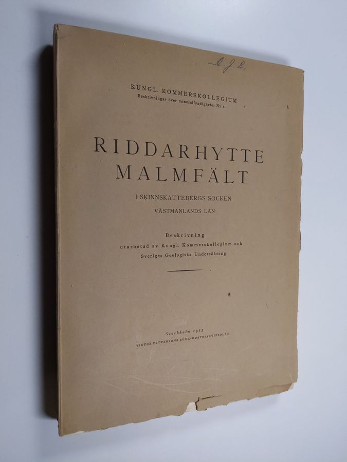 Riddarhytte malmfält i Skinnskattebergs socken, Västmanlands län (lukematon)