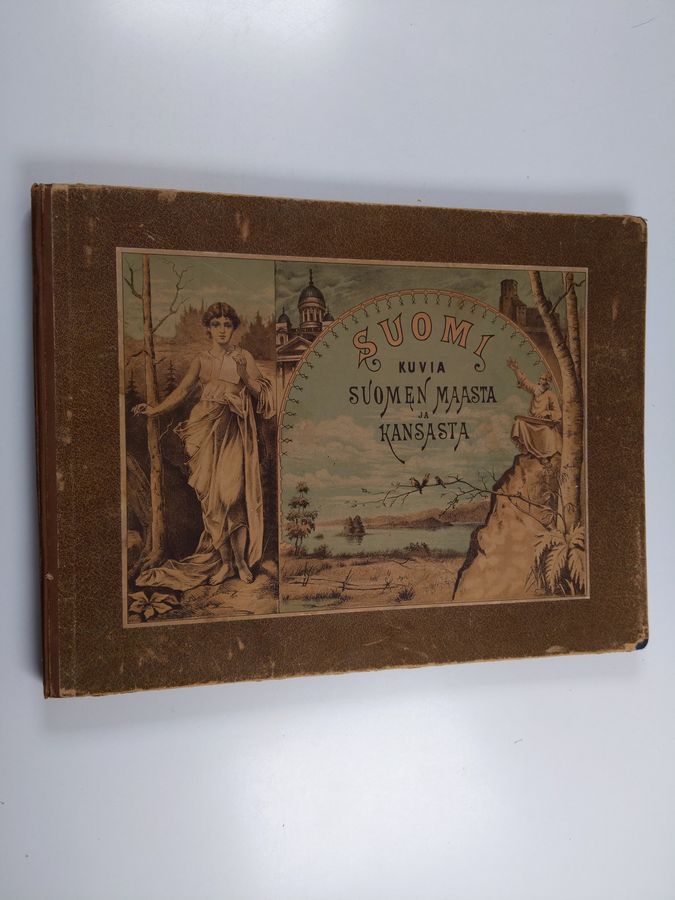 K. Suomalainen : Suomi : kuvia Suomen maasta ja kansasta : etevimpäin kotimaisten taiteilijain maalausten mukaan