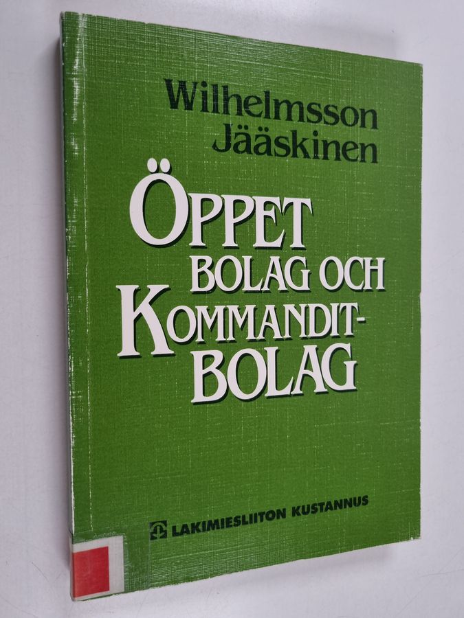 Öppet bolag och kommanditbolag