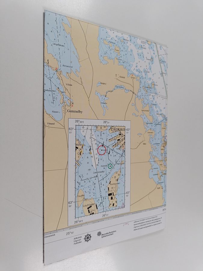 Baltic Sea - Gulf of Bothnia Carta Marina (1 : 50 000