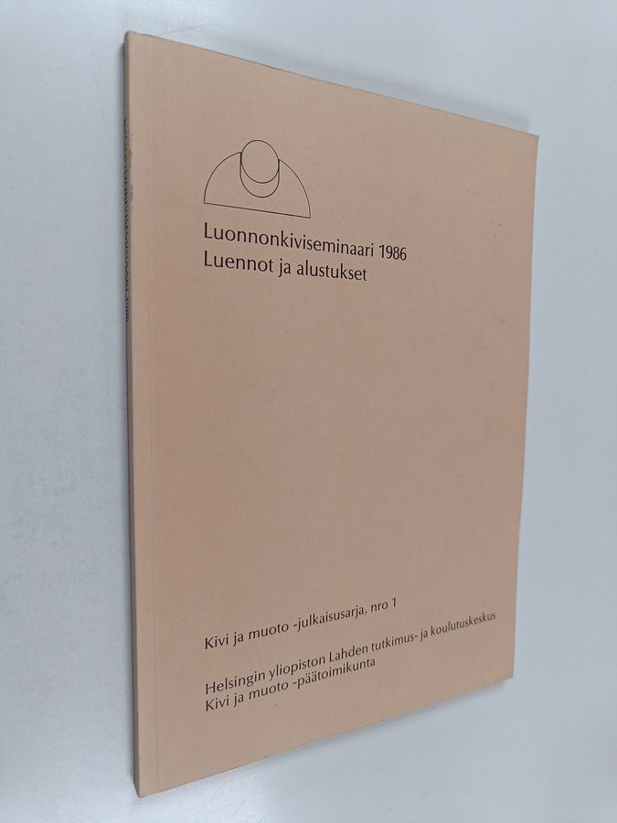 Luonnonkiviseminaari 1986