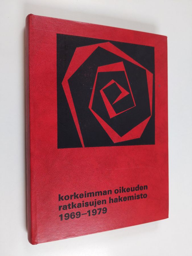 Korkeimman oikeuden ratkaisujen hakemisto 1969-1979