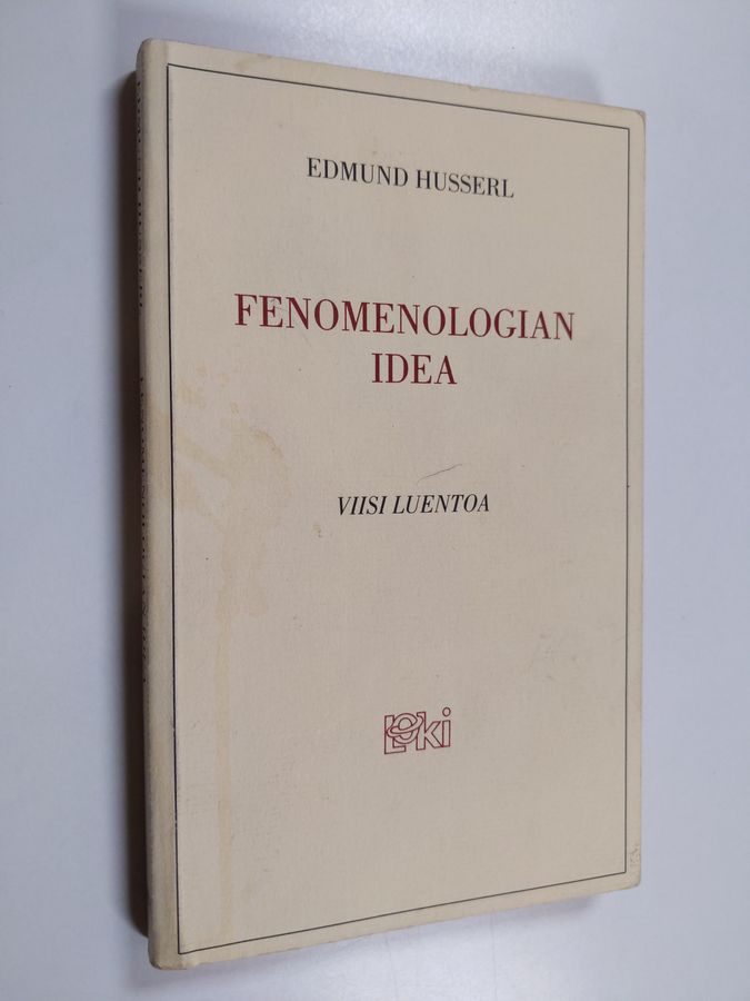 Fenomenologian idea