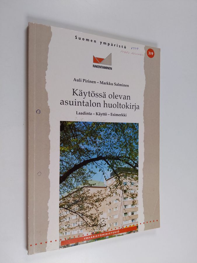 Käytössä olevan asuintalon huoltokirja
