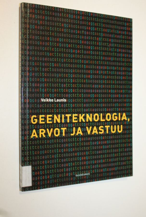 Geeniteknologia, arvot ja vastuu