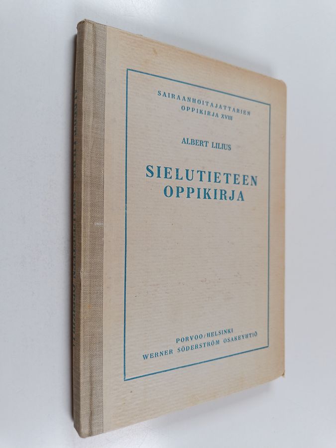 Albert Lilius : Sielutieteen oppikirja