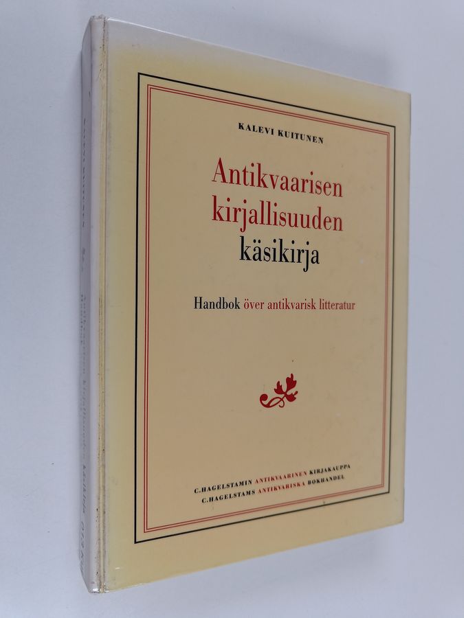 Antikvaarisen kirjallisuuden käsikirja =
