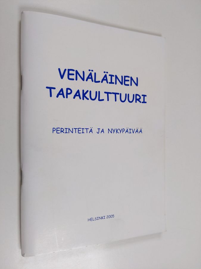 Venäläinen tapakulttuuri