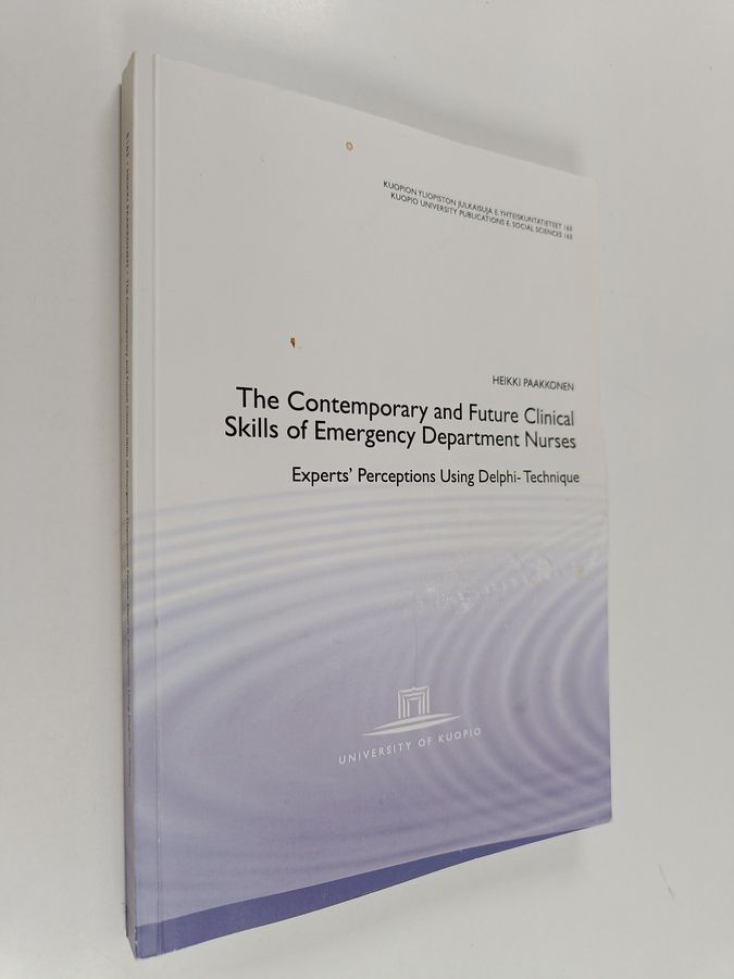 The contemporary and future clinical skills of emergency department nurses