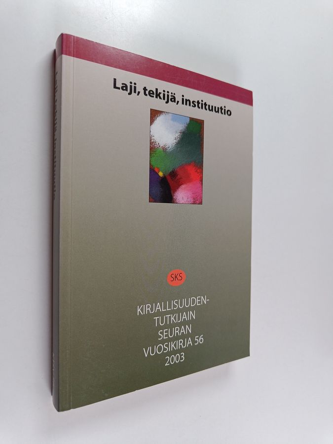 Laji, tekijä, instituutio