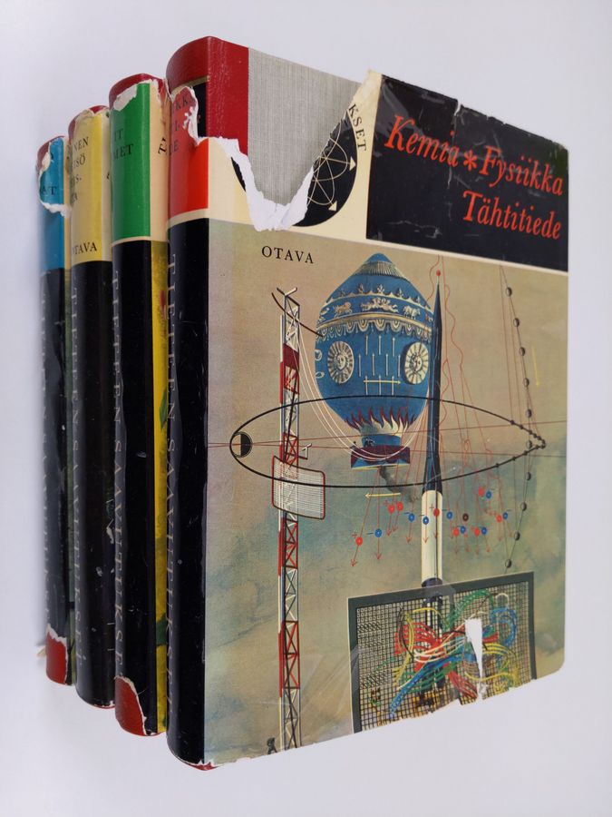 Tieteen saavutukset 1-4 : Kemia, fysiikka, tähtitiede ; Maapallo, kansat, maanosat ; Maa, kasvit, eläimet ; Ihminen, yhteisö, yhteiskunta