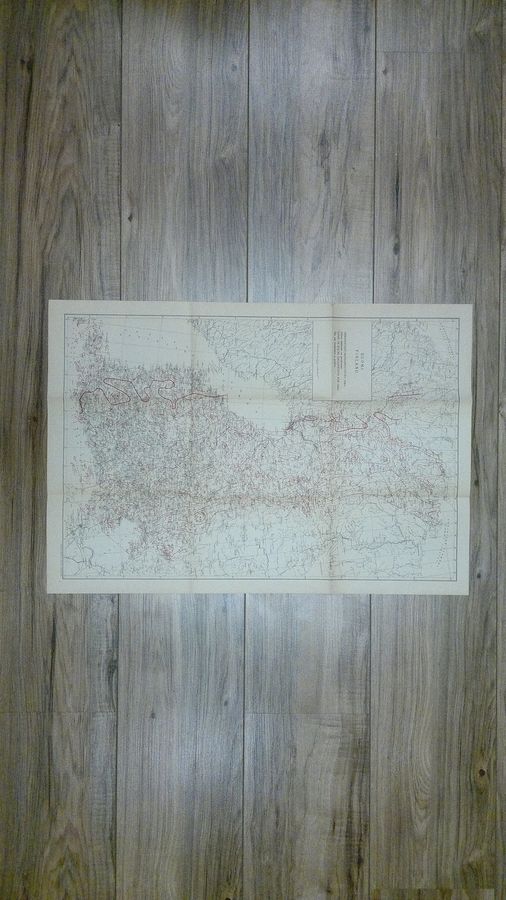 Suomi = Finland deklination sama-arvoviivat 1930.5, itäinen deklinatio on positiivinen 1:2000000