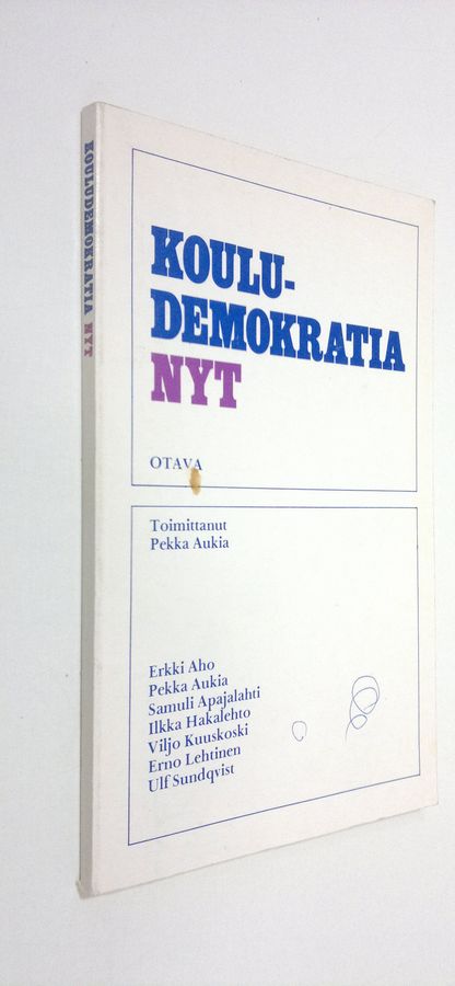 Kouludemokratia nyt