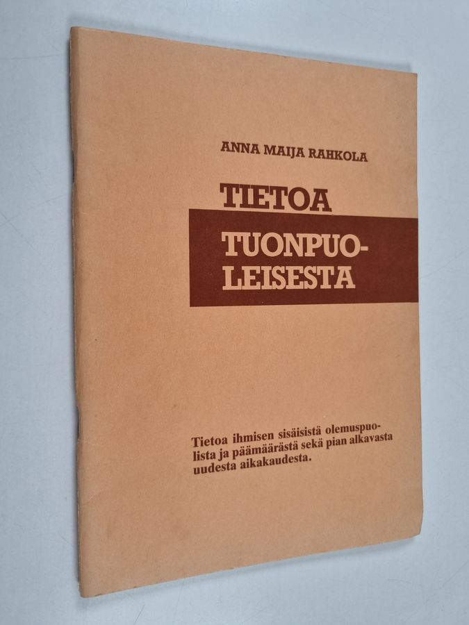 Tietoa tuonpuoleisesta