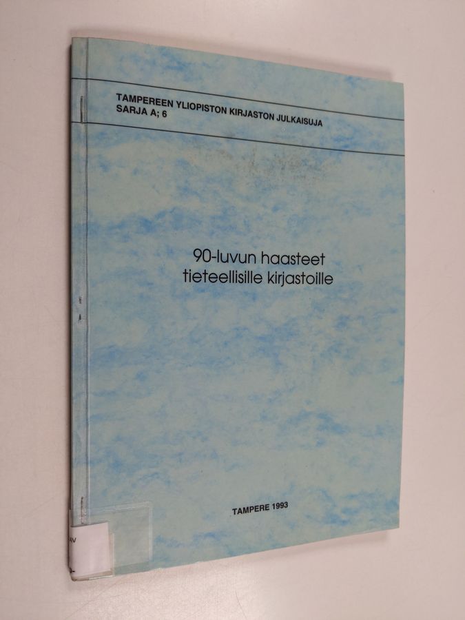 90-luvun haasteet tieteellisille kirjastoille