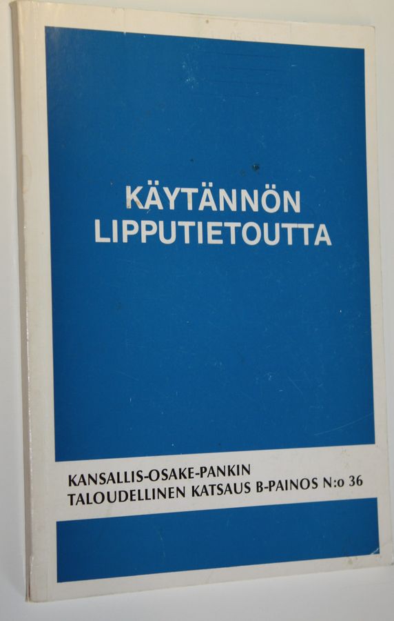Käytännön lipputietoutta