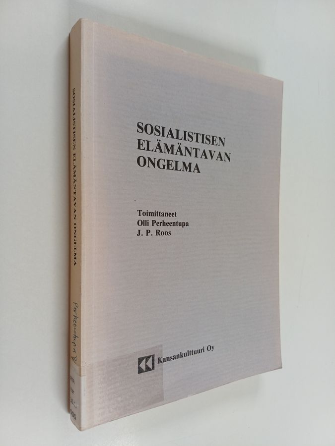 Sosialistisen elämäntavan ongelma