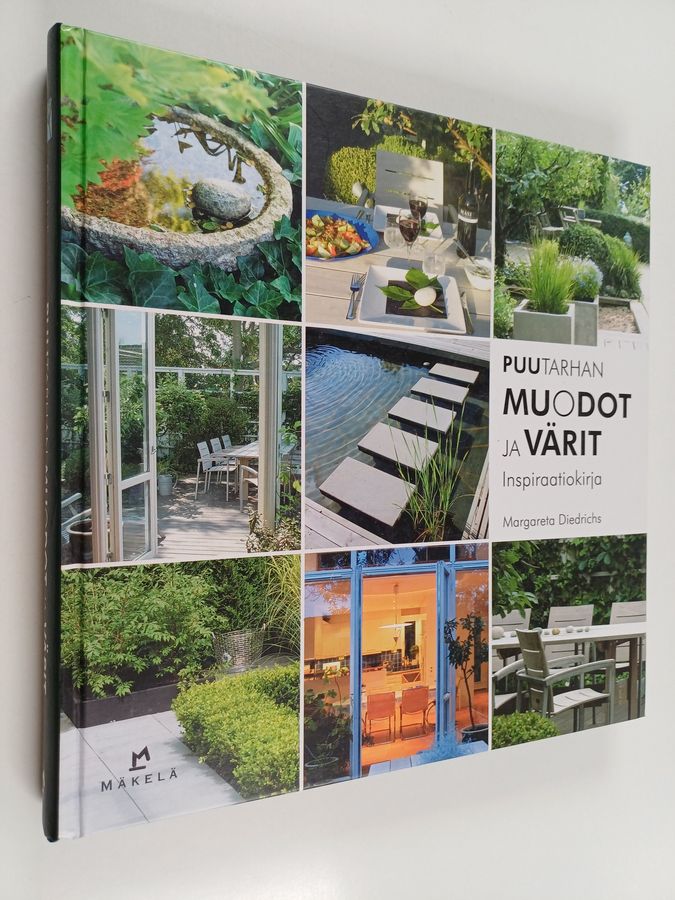 Puutarhan muodot ja värit.