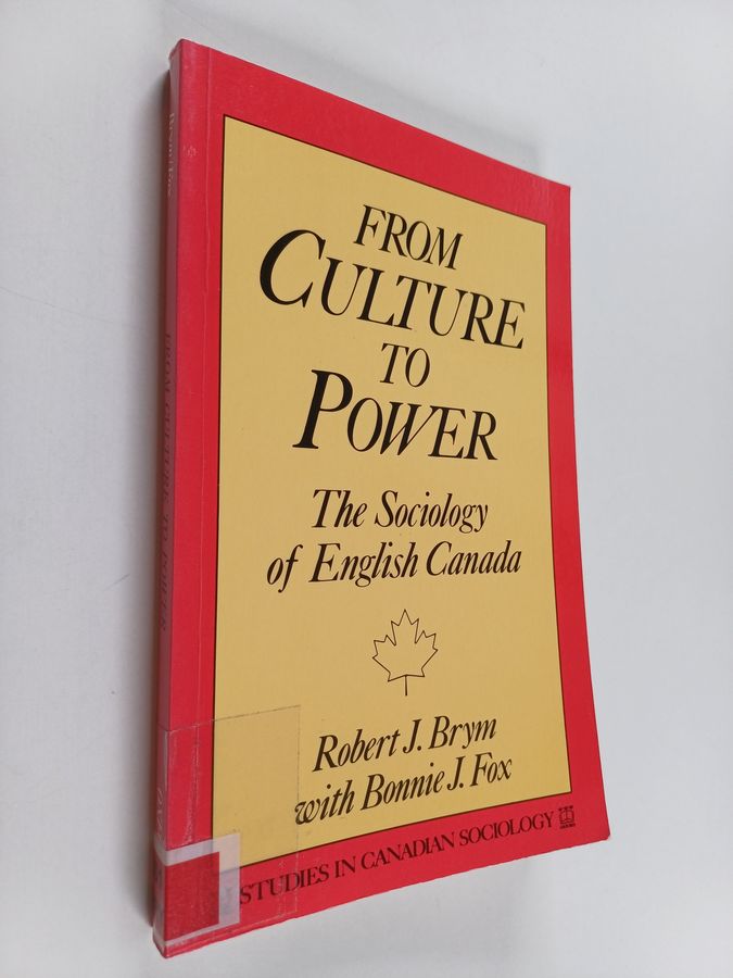 The Sociology of English Canada