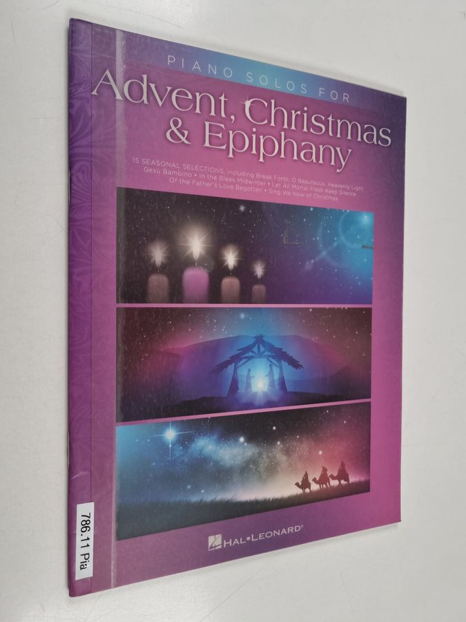 Piano Solos for Advent, Christmas & Epiphany