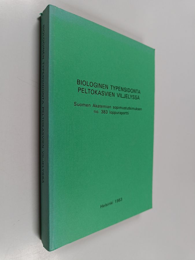 Biologinen typensidonta peltokasvien viljelyssä