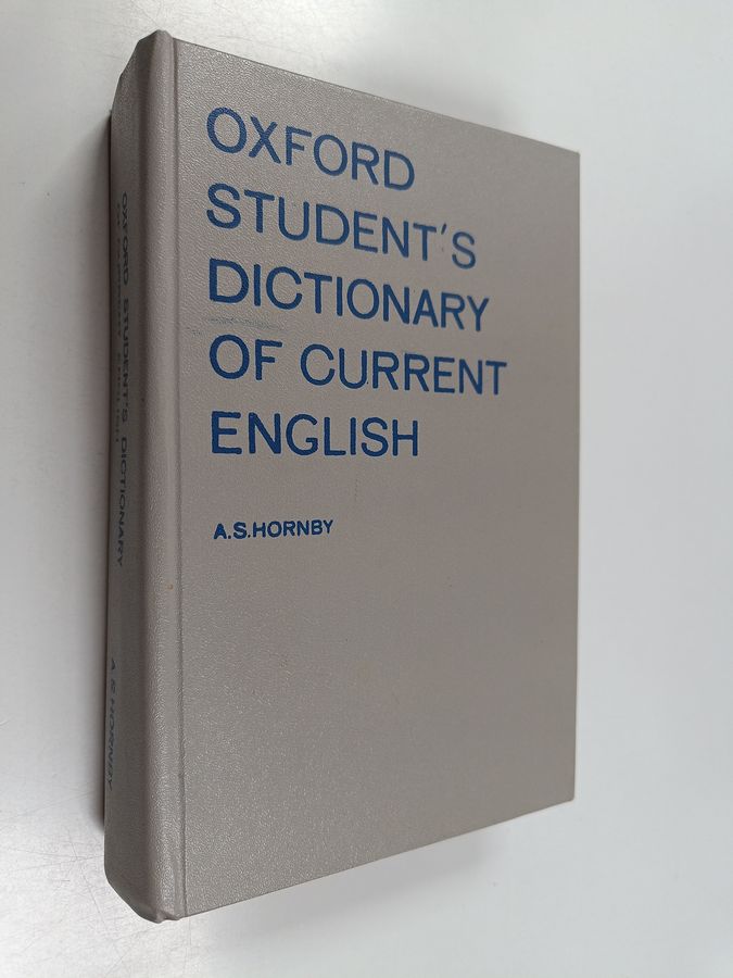 Oxford Student's Dictionary of Current English