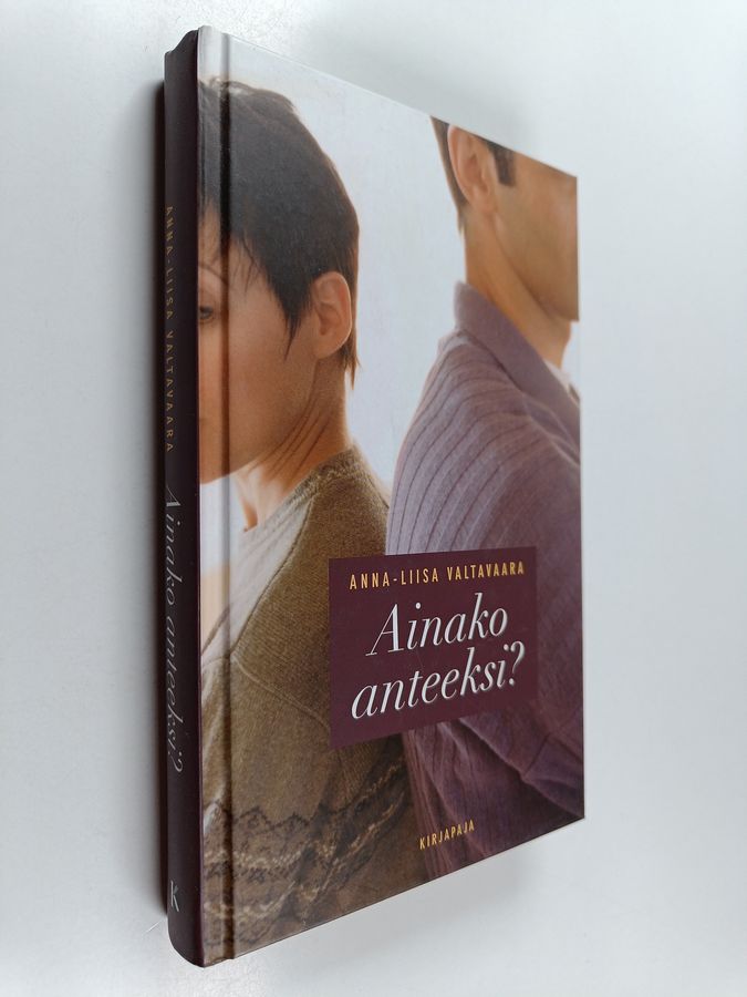 Ainako anteeksi?