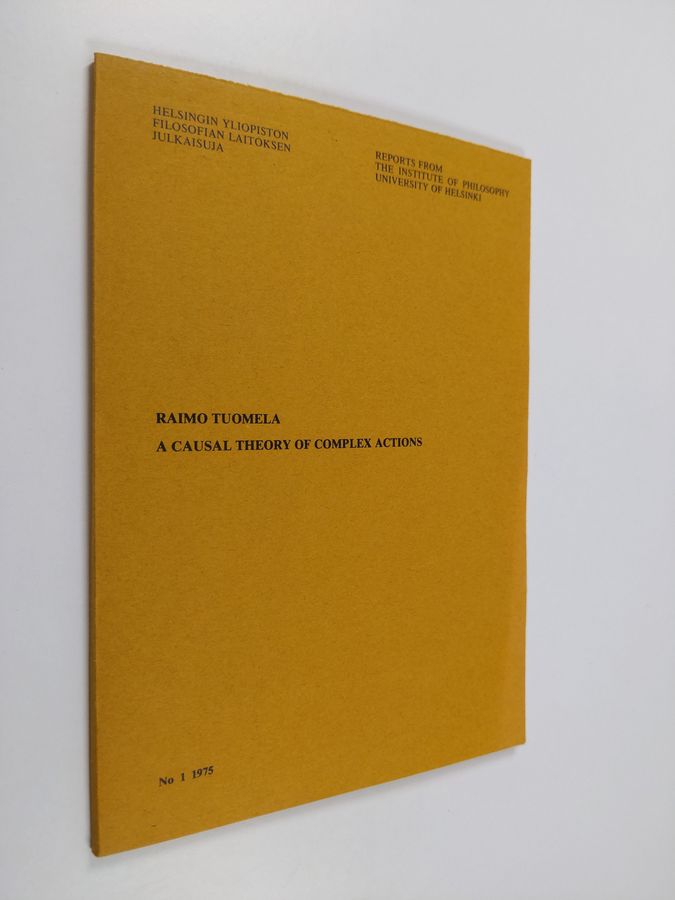 A causal theory of complex actions