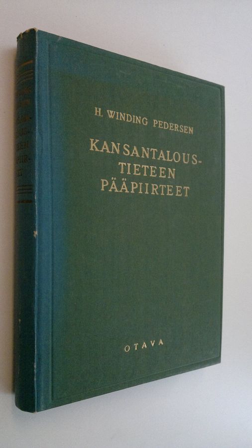 H. Winding Pedersen : Kansantaloustieteen pääpiirteet