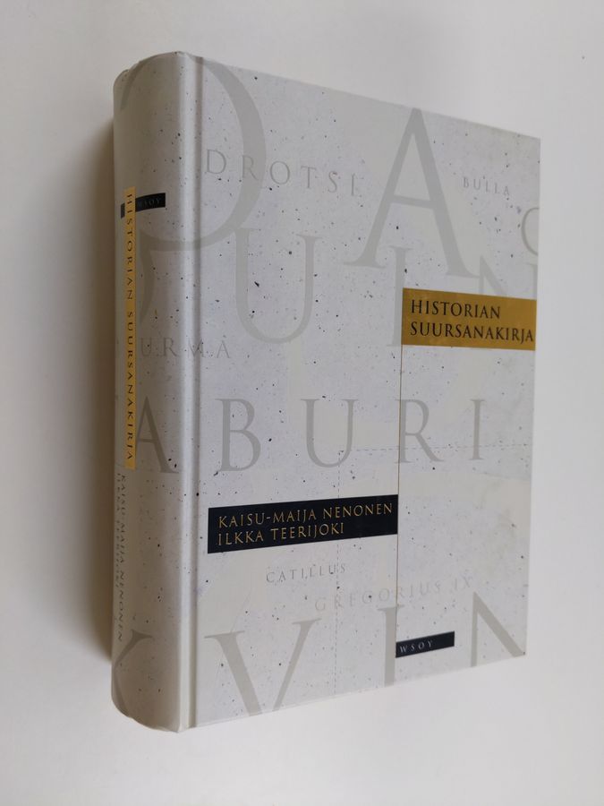 Kaisu-Maija Nenonen : Historian suursanakirja