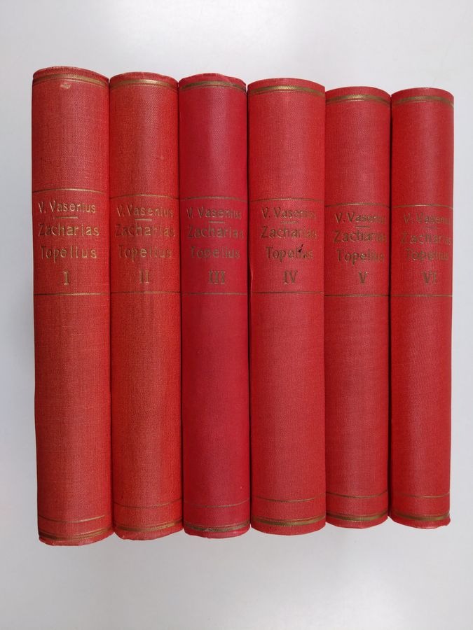 Valfrid Vasenius : Zacharias Topelius : hans lif och skaldegärning 1-6