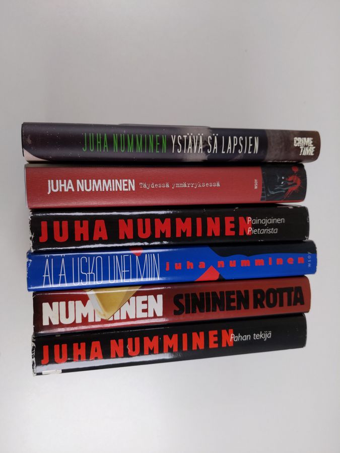 Juha Numminen : Juha Numminen setti (6 kirjaa)
