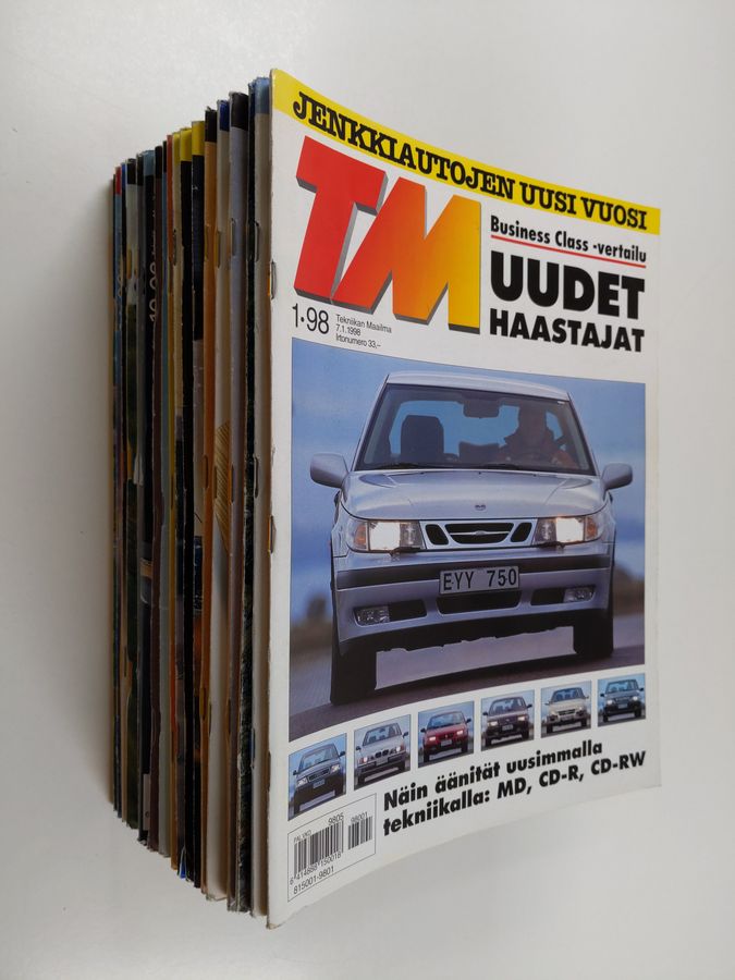 Tekniikan maailma vuosikerta 1998 (1-20, numerot 3 ja 11 puuttuvat)