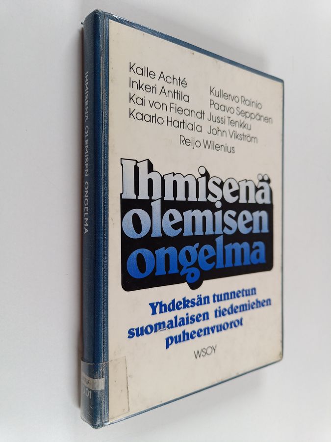 Ihmisenä olemisen ongelma
