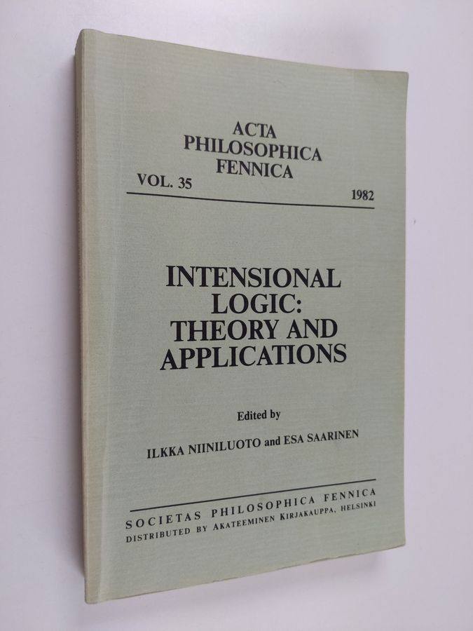 Intensional logic : theory and applications