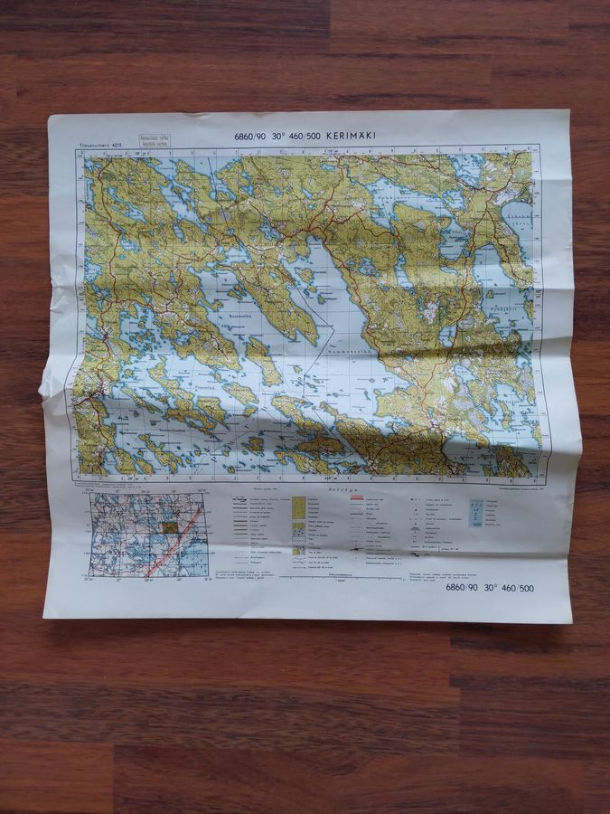 Kerimäki : tilausnumero 4213 : 1:100000