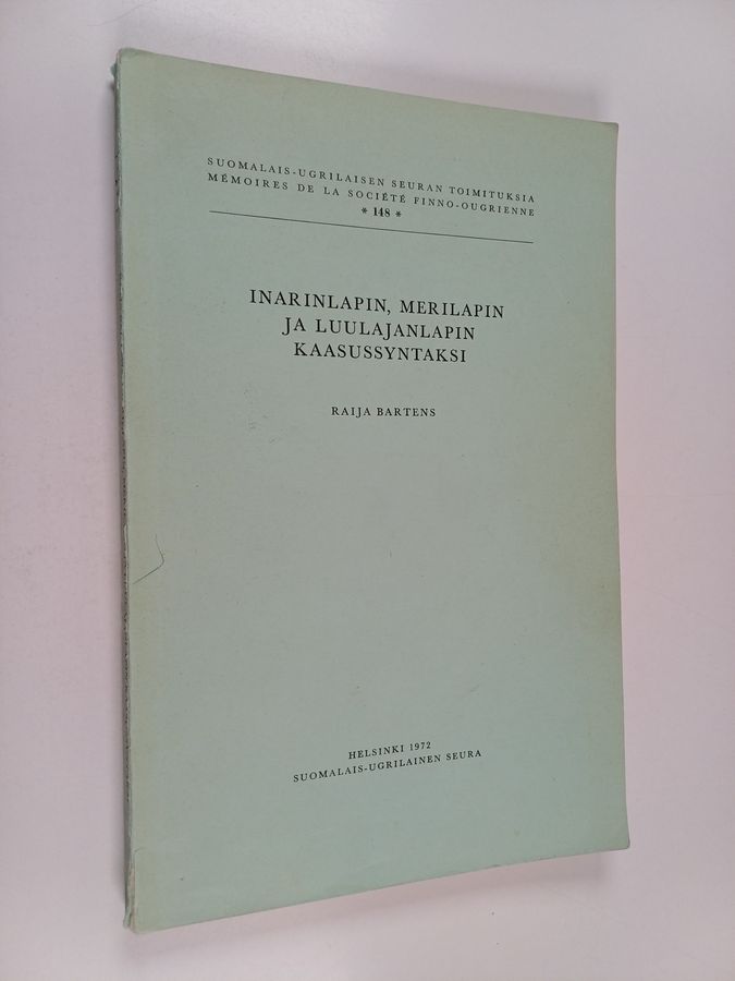 Inarinlapin, merilapin ja luulajanlapin kaasussyntaksi
