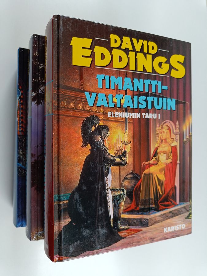 David Eddings : Eleniumin taru 1-3 : Timanttivaltaistuin ; Rubiiniritari ; Safiiriruusu