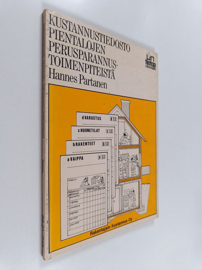 Kustannustiedosto pientalojen perusparannustoimenpiteistä
