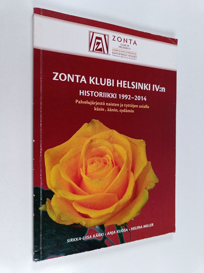 Zonta Klubi Helsinki IV:n historiikki 1992-2014