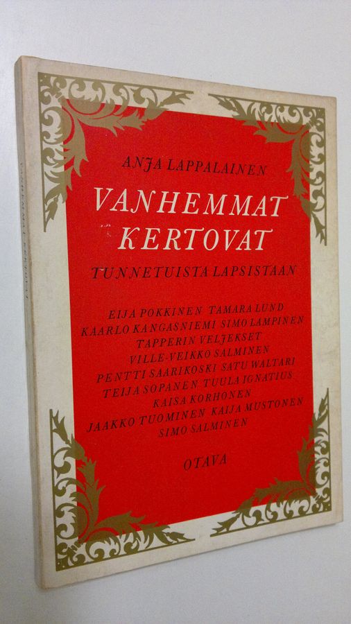 Anja Lappalainen : Vanhemmat kertovat tunnetuista lapsistaan