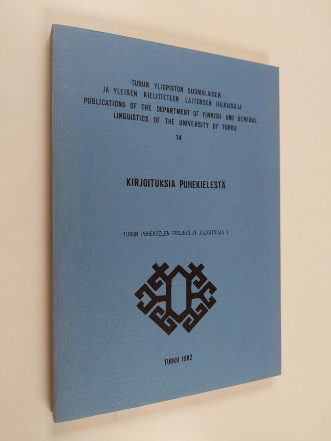 Kirjoituksia puhekielestä