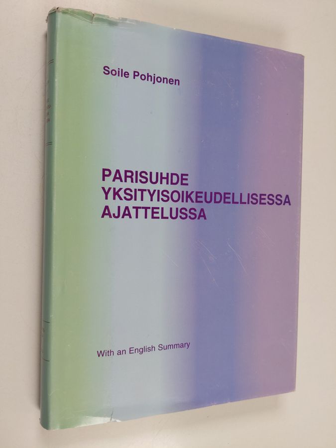 Parisuhde yksityisoikeudellisessa ajattelussa