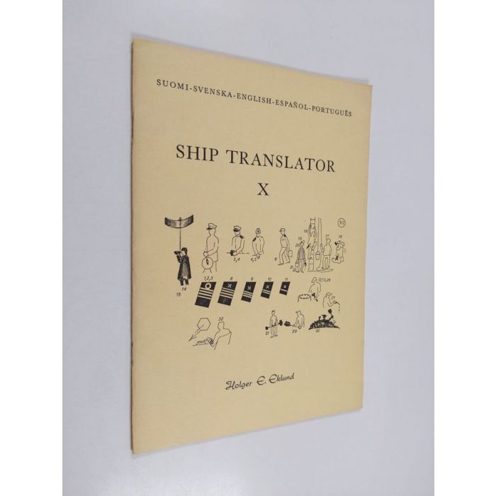 Buy Eklund Ship translator 10 suomi svenska English español
