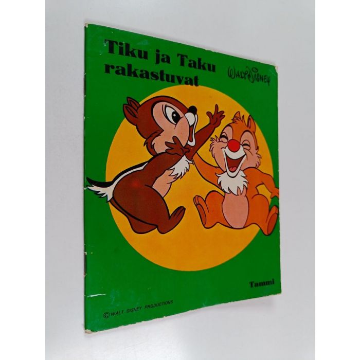 Tilaa Disney Tiku Ja Taku Rakastuvat Walt Disney Finlandia Kirja